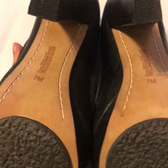 True Religion Leather Platform Heels Size 7M - Picture 6 of 7